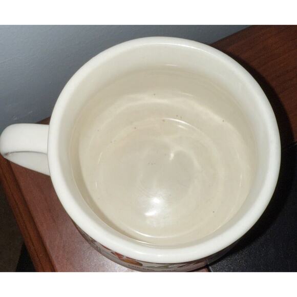 Vintage Chicken Soup Recipe Mug Ceramic Cup Bowl With Handle 70s Retro - Picture 3 of 3